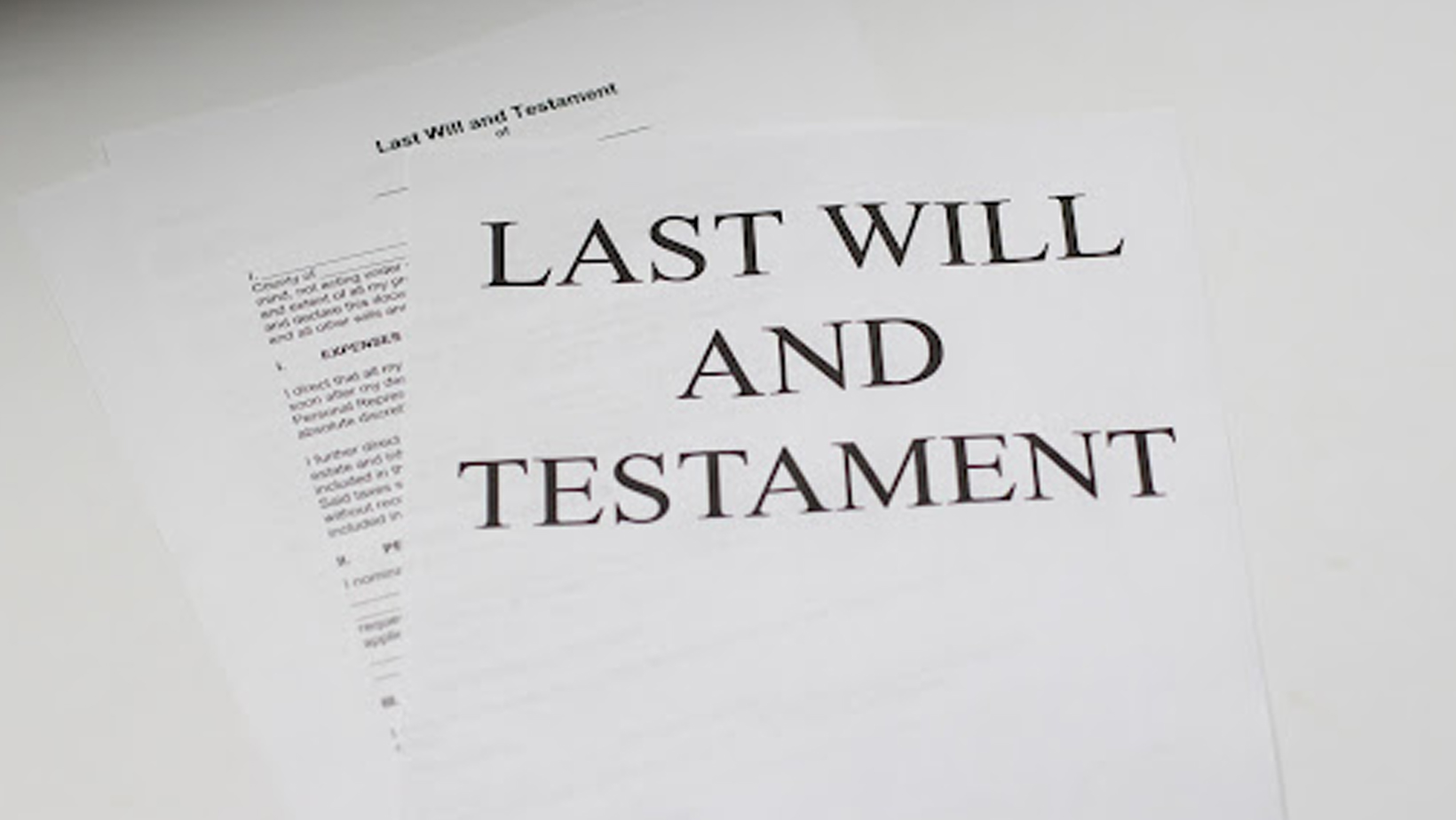 Last Will And Testament